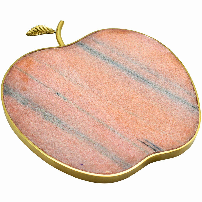 Pink Marble Apple Cheese Board