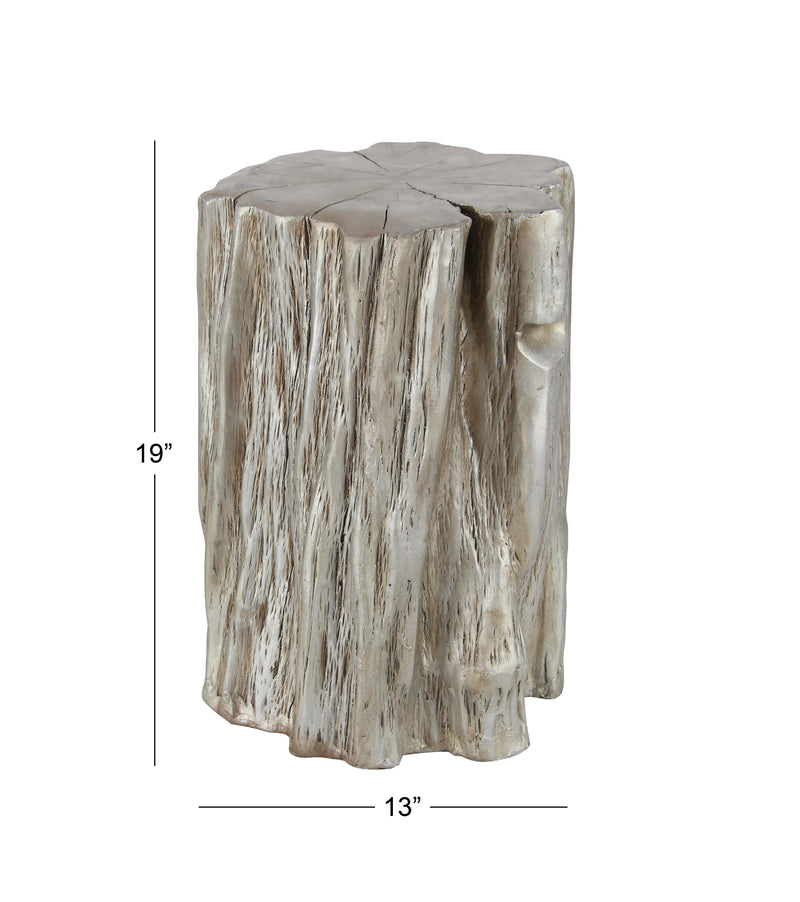Tree Trunk Accent Table