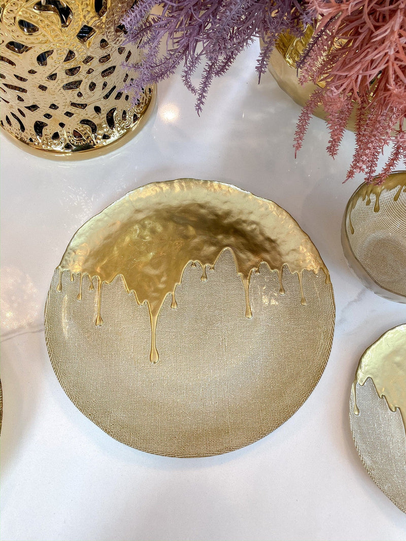 Gold Dipped Dinnerware Collection (Sold Separatley)-Inspire Me! Home Decor