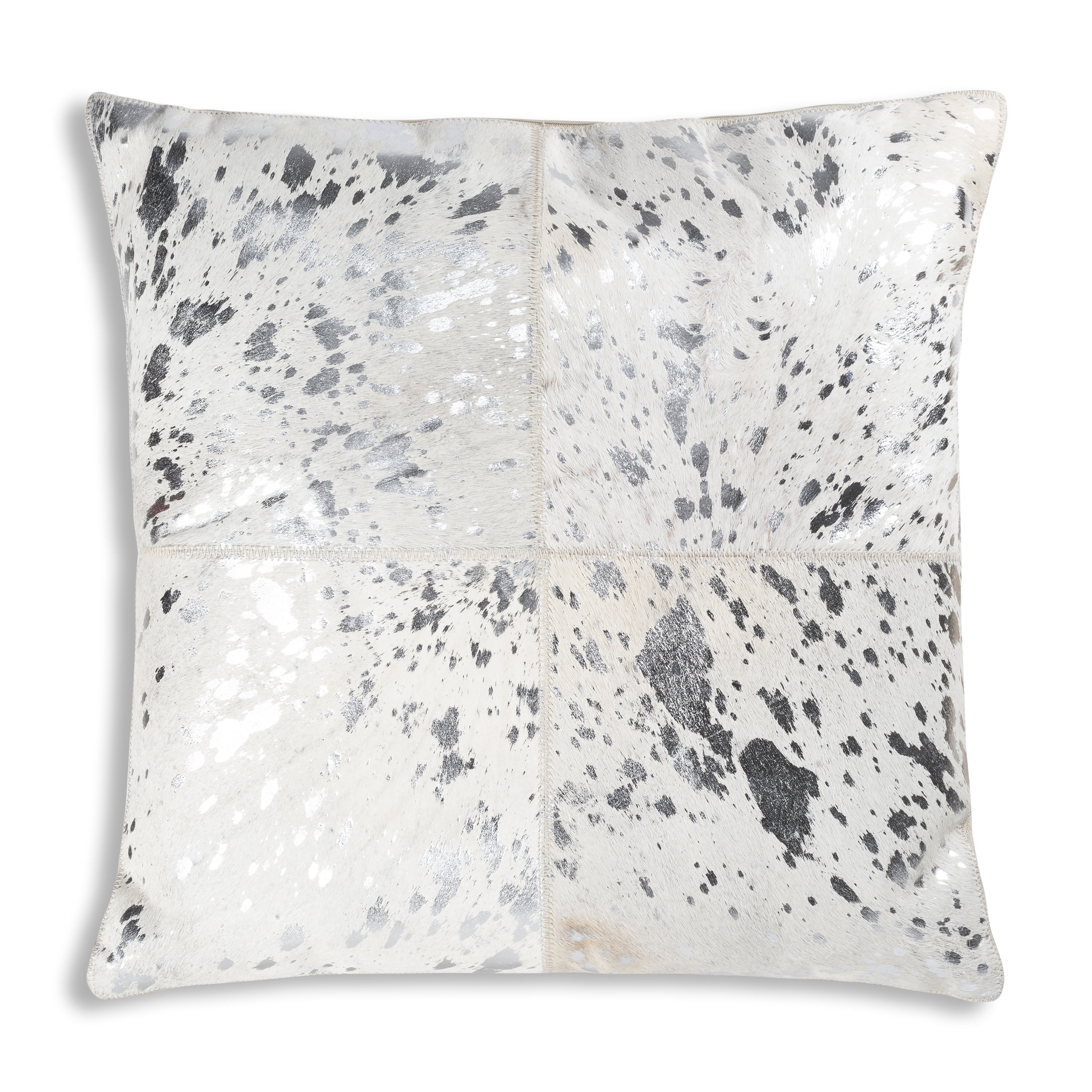 Canaan Silver Hide Pillow