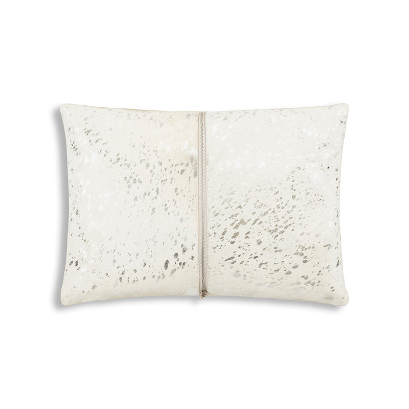 Canaan Silver Hide Lumbar Pillow