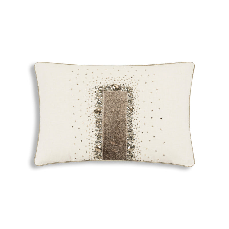 Karia Wheat Linen Lumbar Pillow