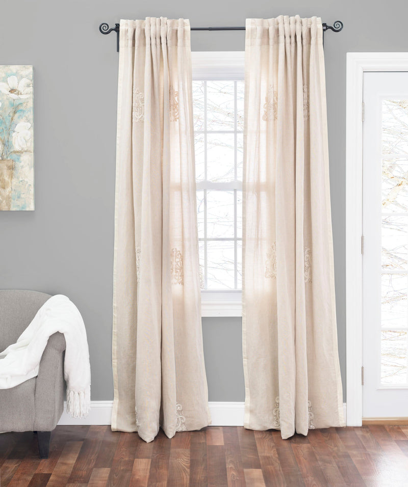 Kerry Wheat Cotton Linen Panel