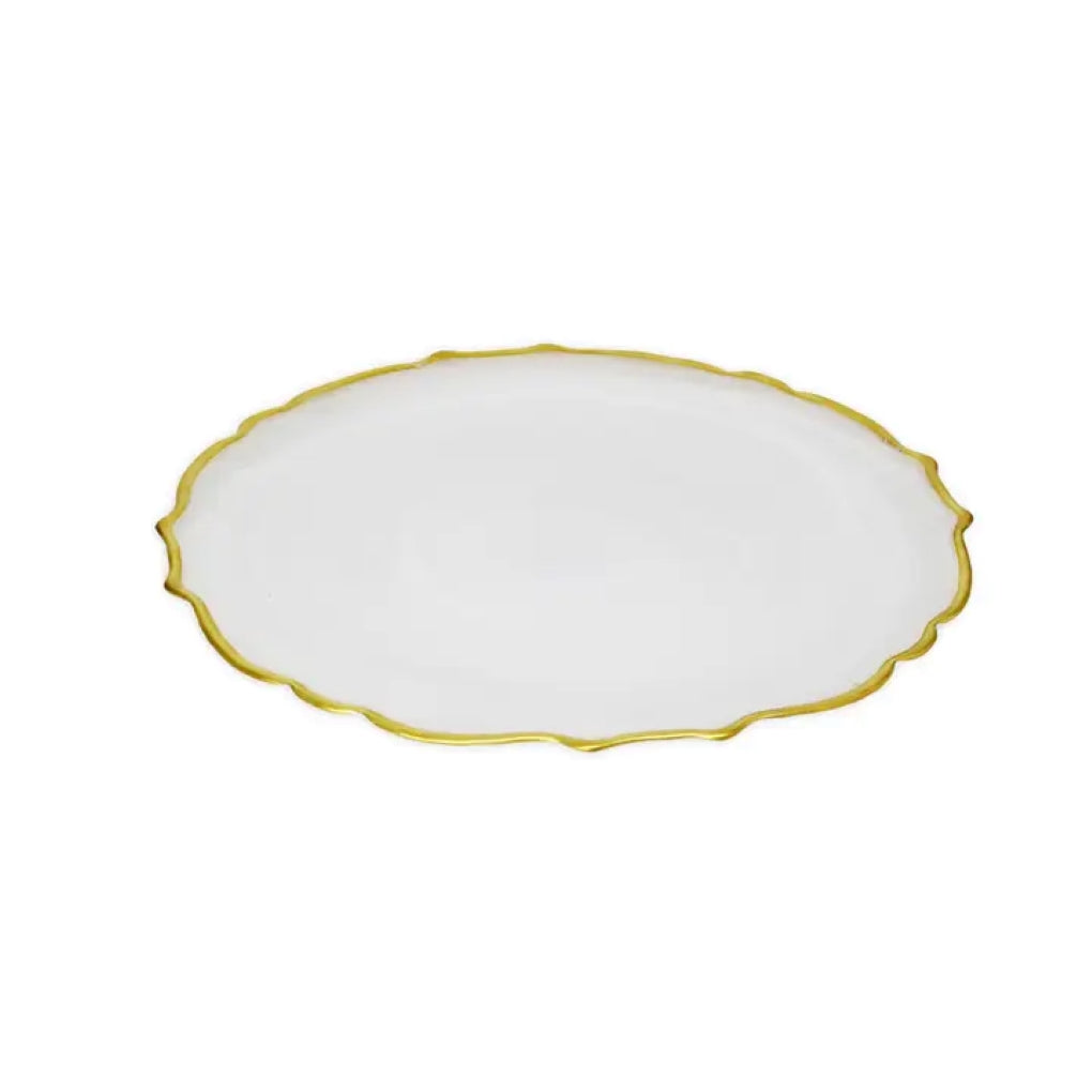 White Alabaster Dinnerware (4 Styles)