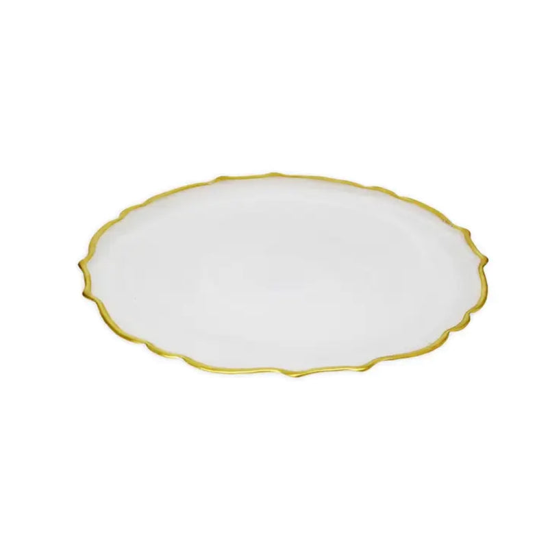 White Alabaster Dinnerware (3 Styles)