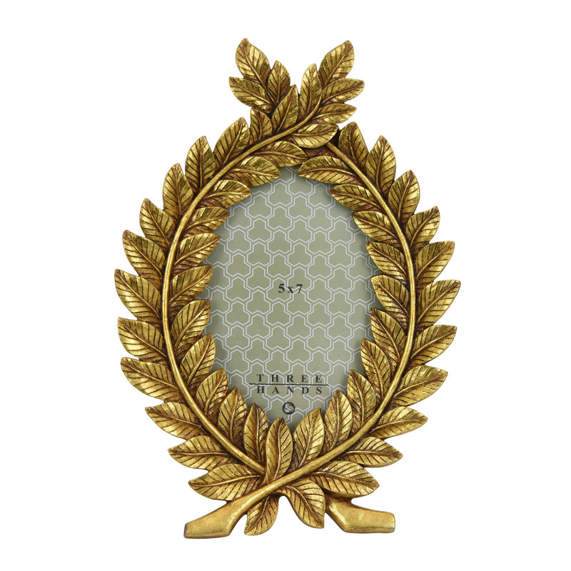 Gold Twisted Leaf Picture Frame