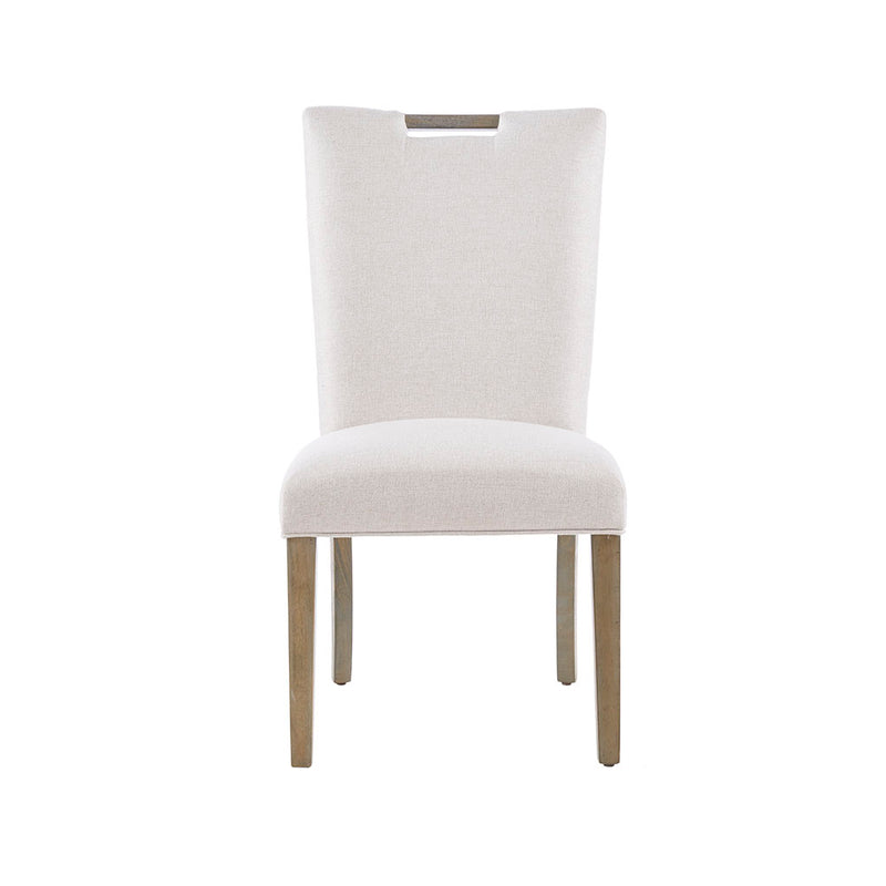 Set of 2 Dining Chairs with Handles