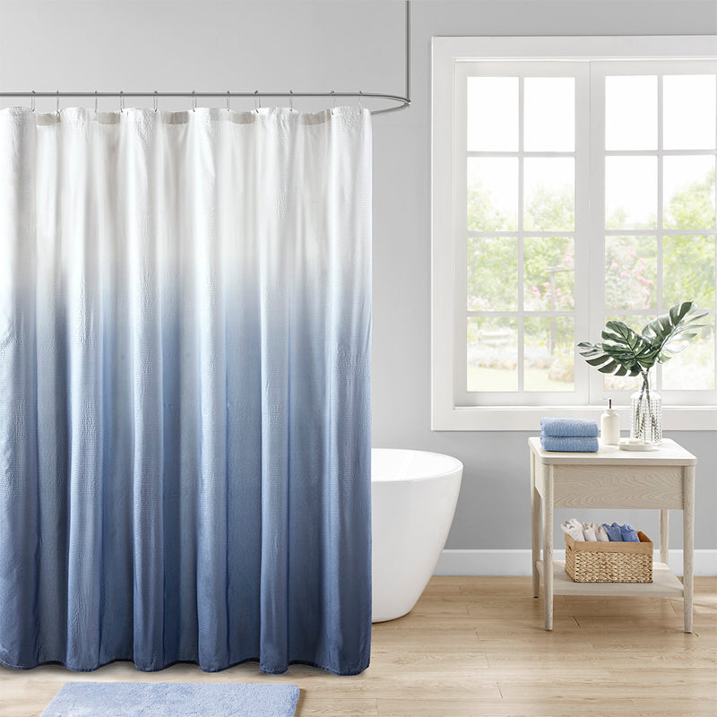 72" Ombre Printed Shower Curtain