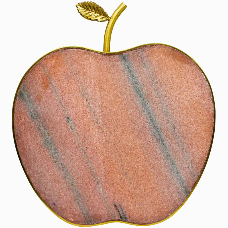 Pink Marble Apple Cheese Board