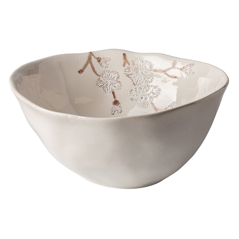 Ceramic Serveware with Floral Design (2 Styles)