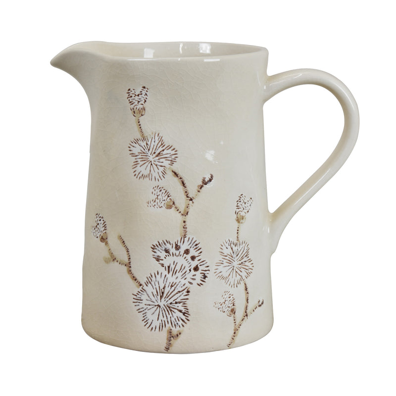 Ceramic Serveware with Floral Design (2 Styles)