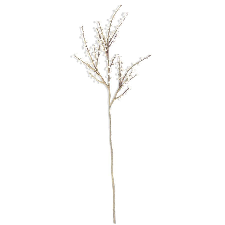 36" White Berry Branch - Set of 2