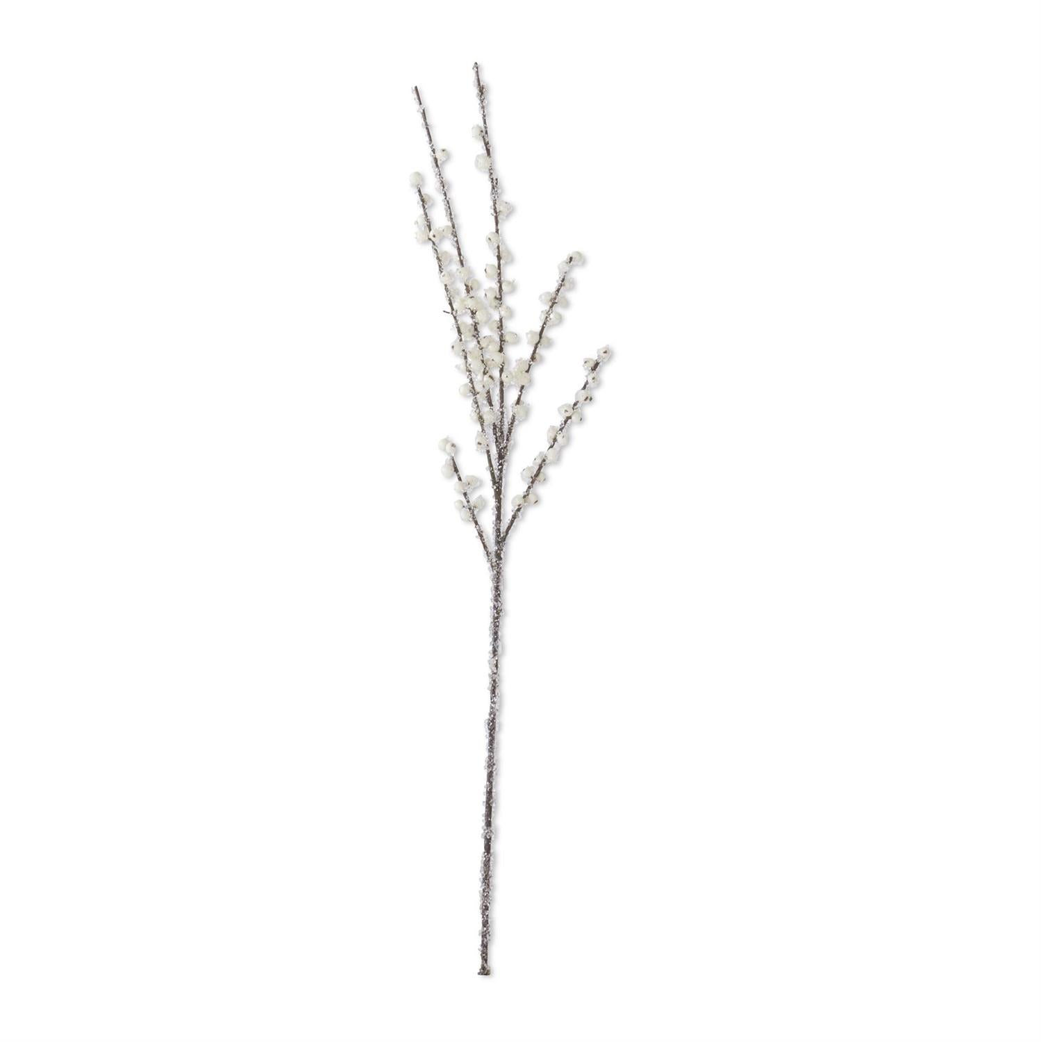 Set of 2 Iced Berry Stems (2 Colors)