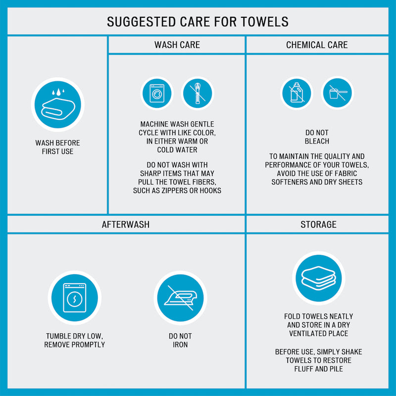 6 Piece Ultimate Comfort Cotton Towel Set (3 Colors)