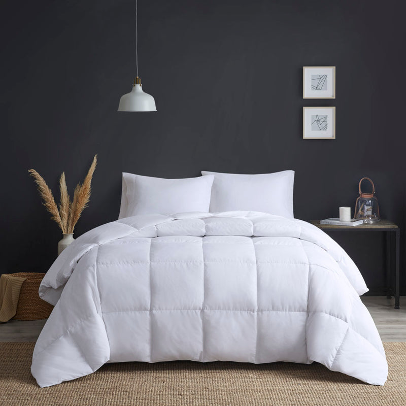 Heavy Goose Feather and Down Oversize Comforter (2 Colors, 3 Sizes)