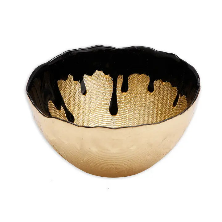 Black Dipped Gold Dinnerware Collection (Sold Separately)