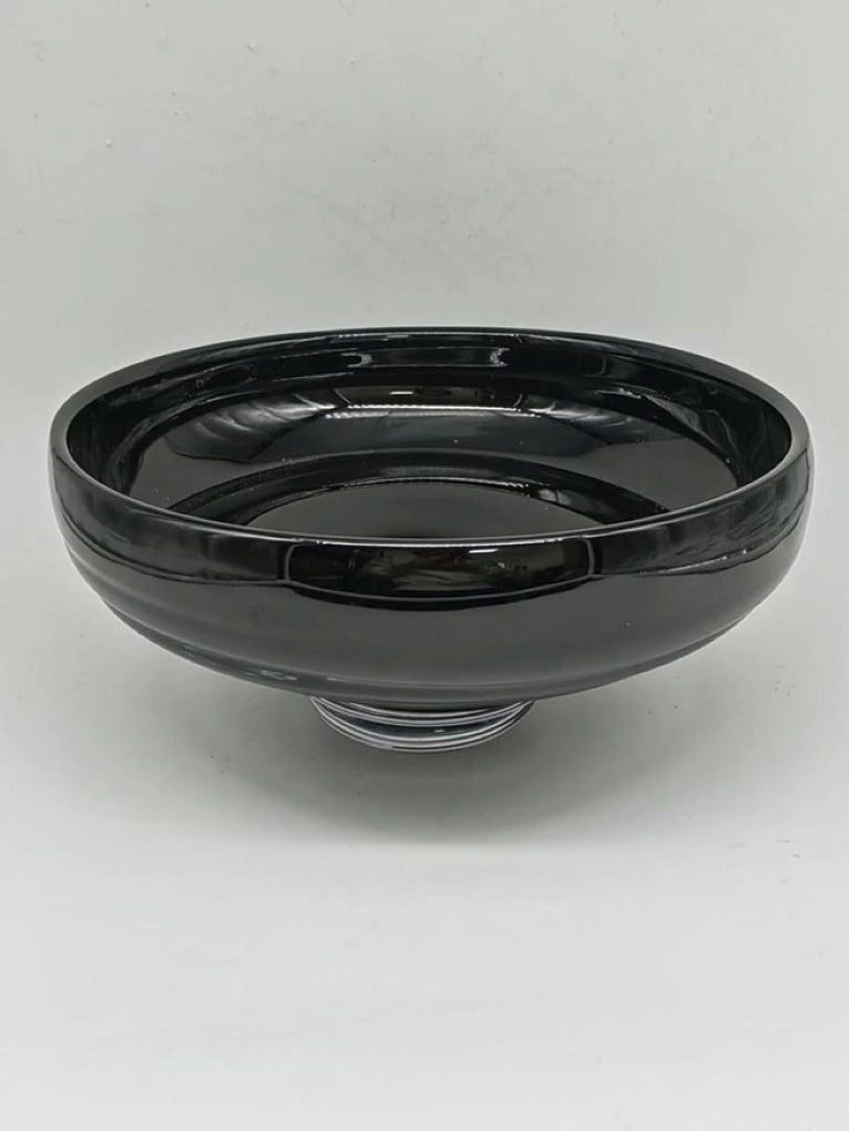 Swirl Design Glass Centerpiece Bowl (2 Colors)