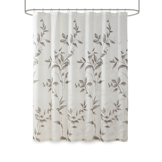 72" Botanical Printed Shower Curtain (2 Colors)