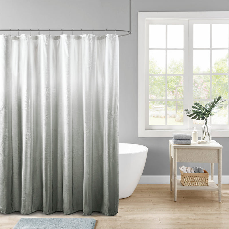 72" Ombre Printed Shower Curtain