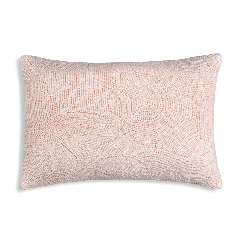 Amaya Blush Velvet Pillow