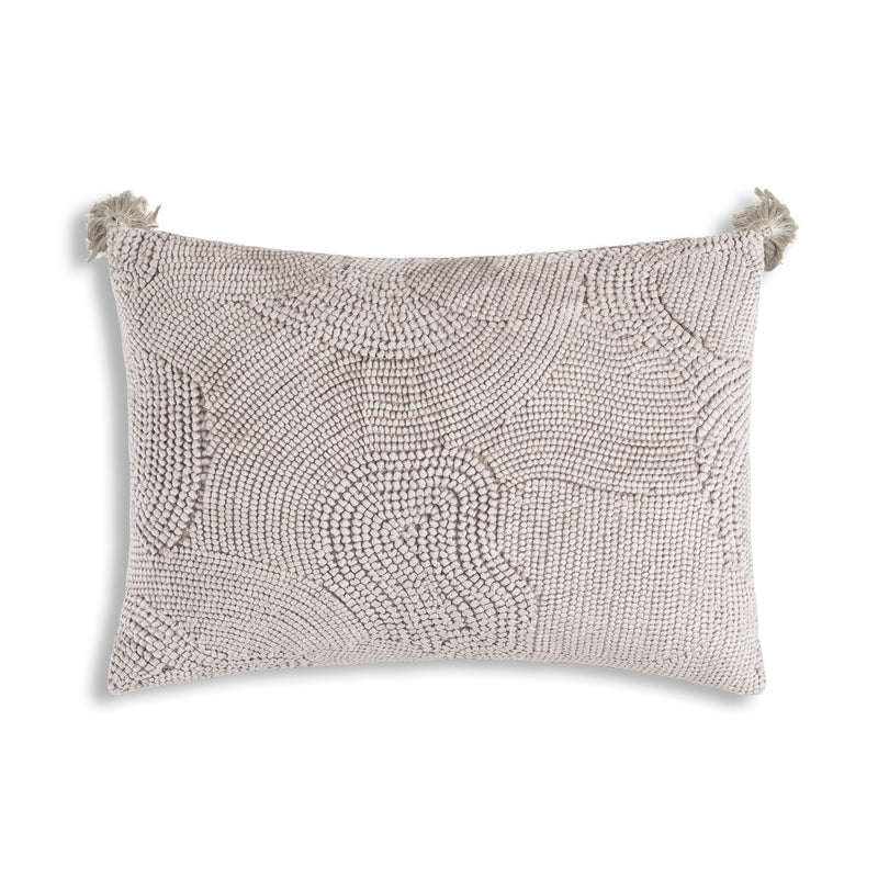 Amaya Gray Velvet Pillow