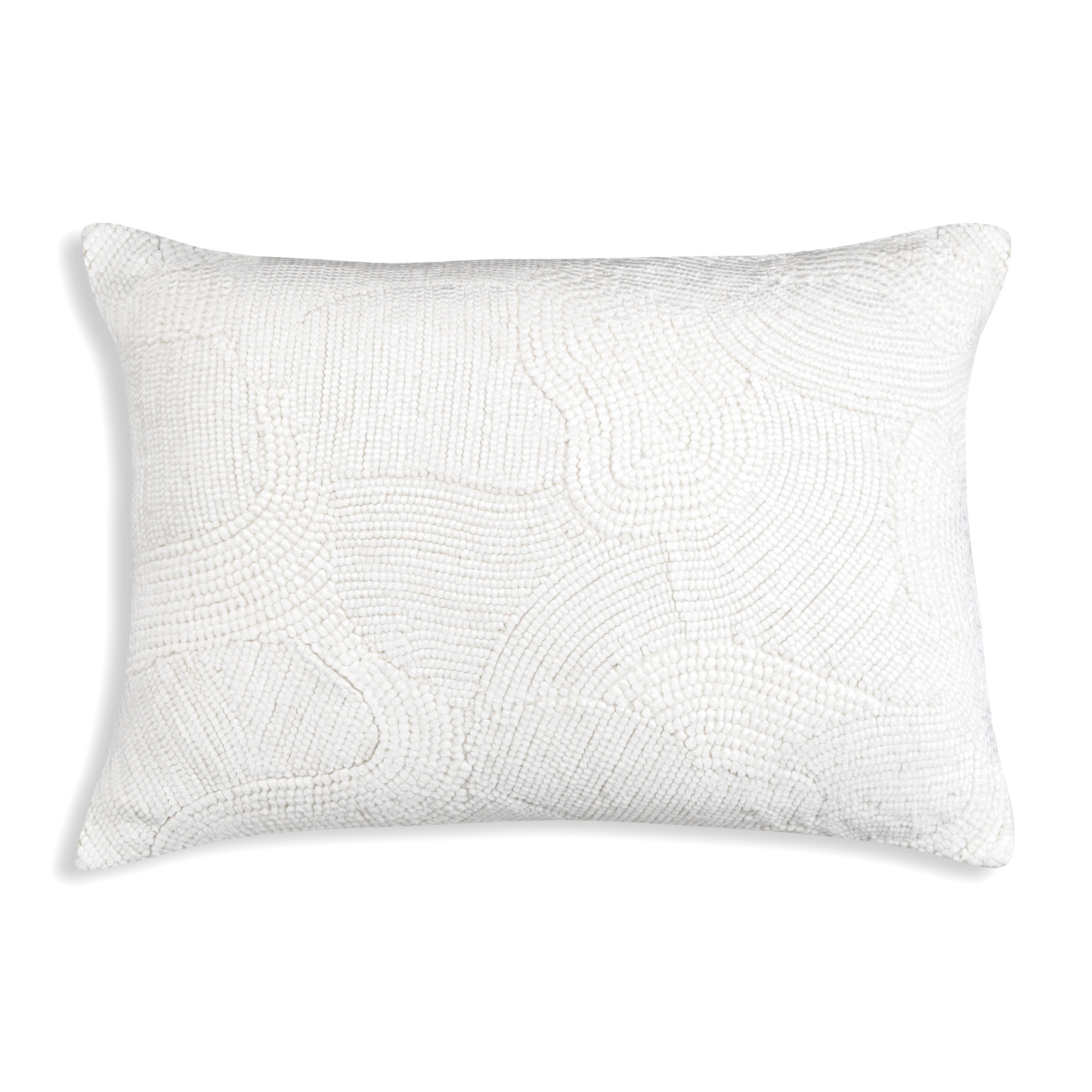 Amaya Ivory Velvet Pillow