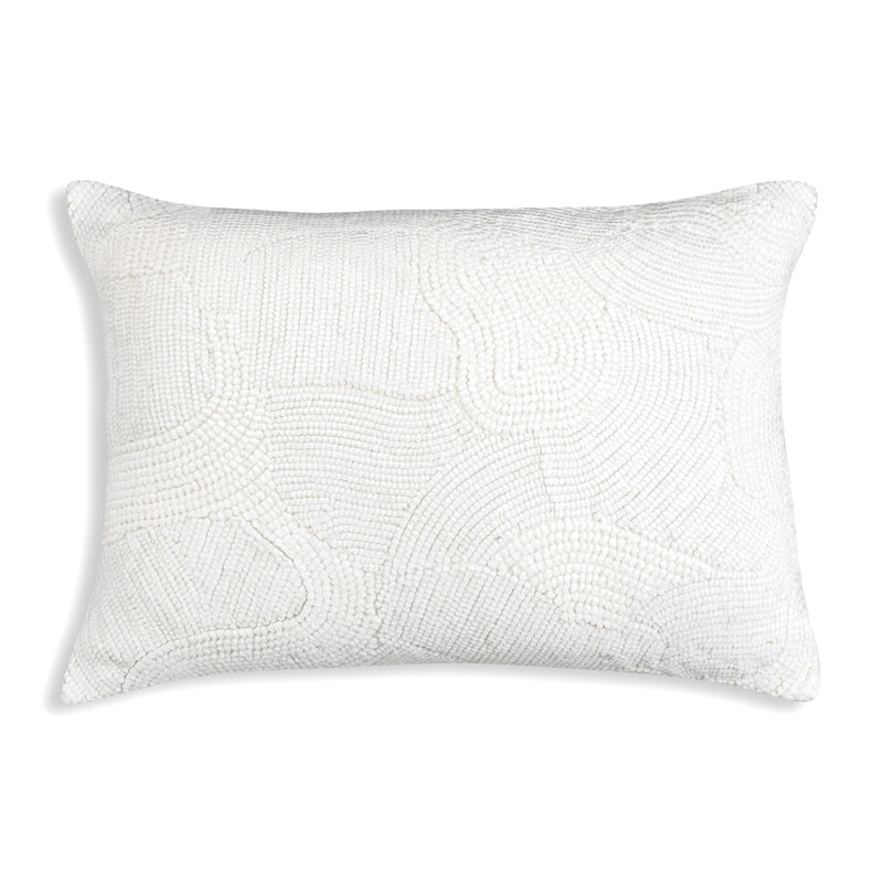 Amaya Ivory Velvet Pillow