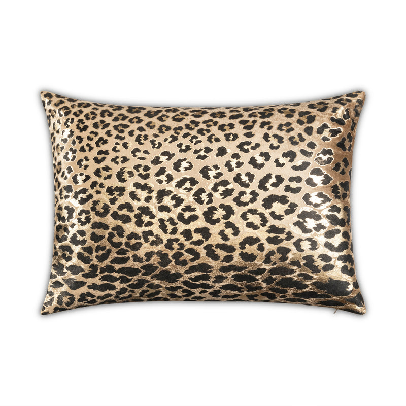 Bryce Animal Print Brown Lumbar Pillow