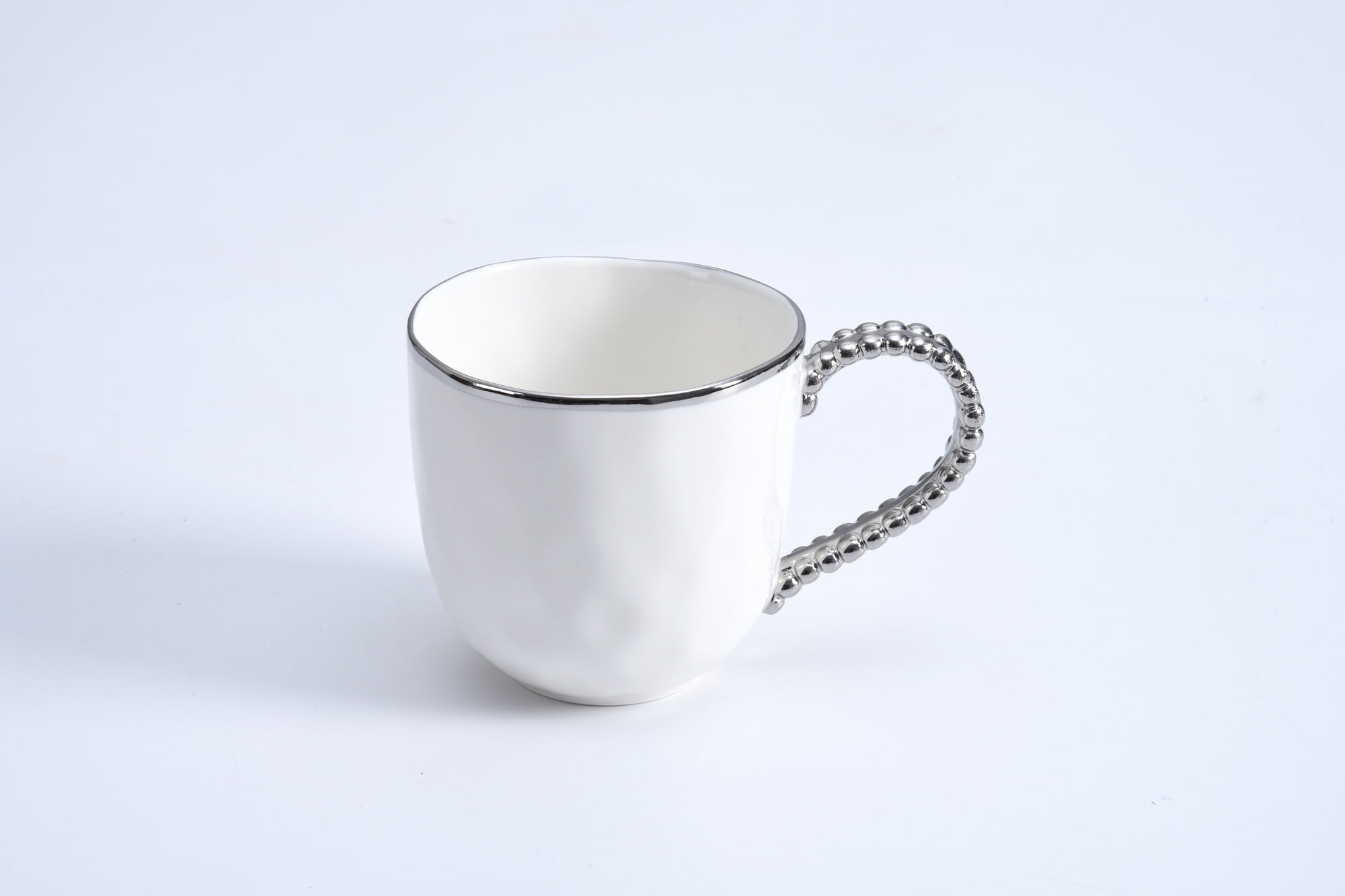 Salerno Silver Coffee Mug