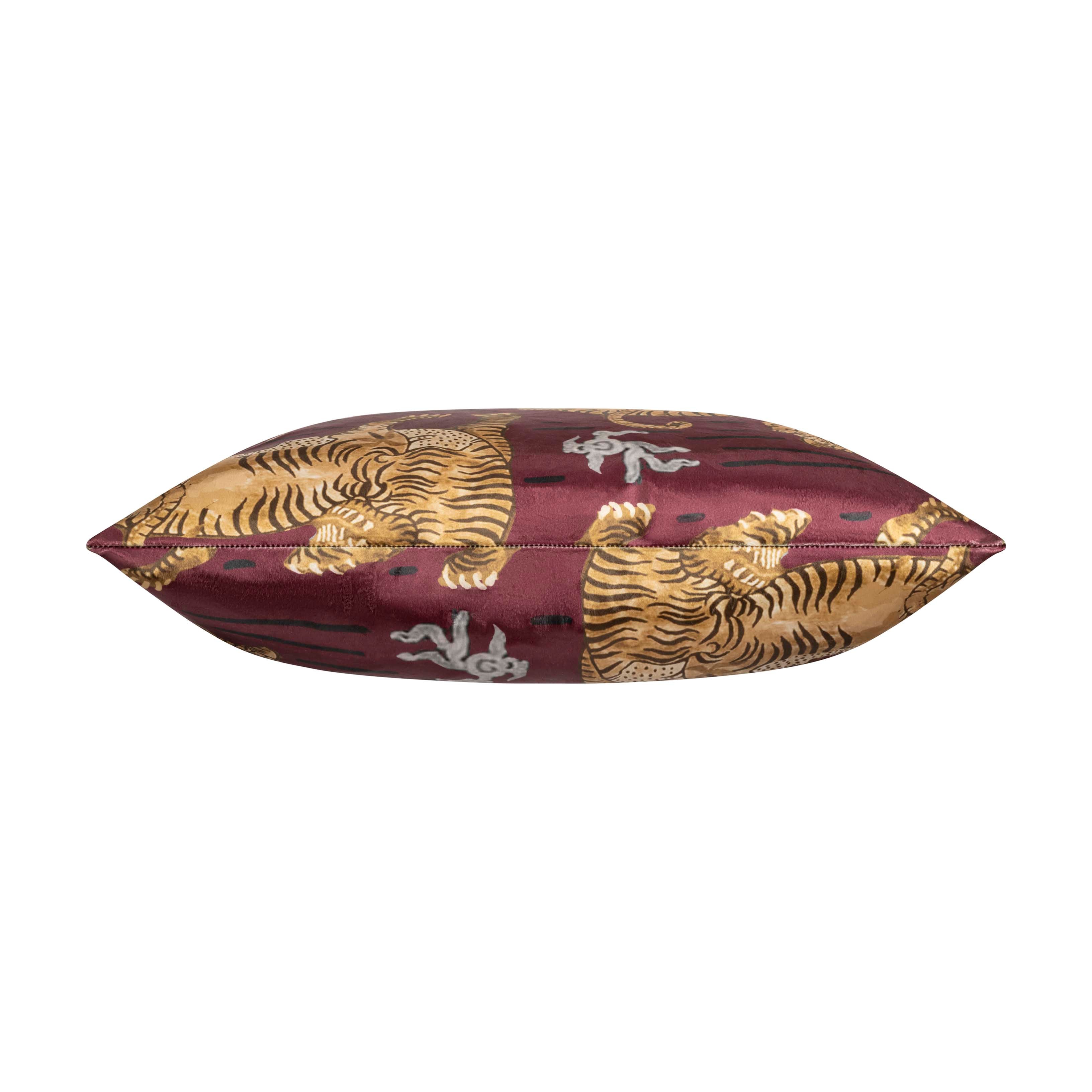 Castle Hill Bali Red Tiger Pillow