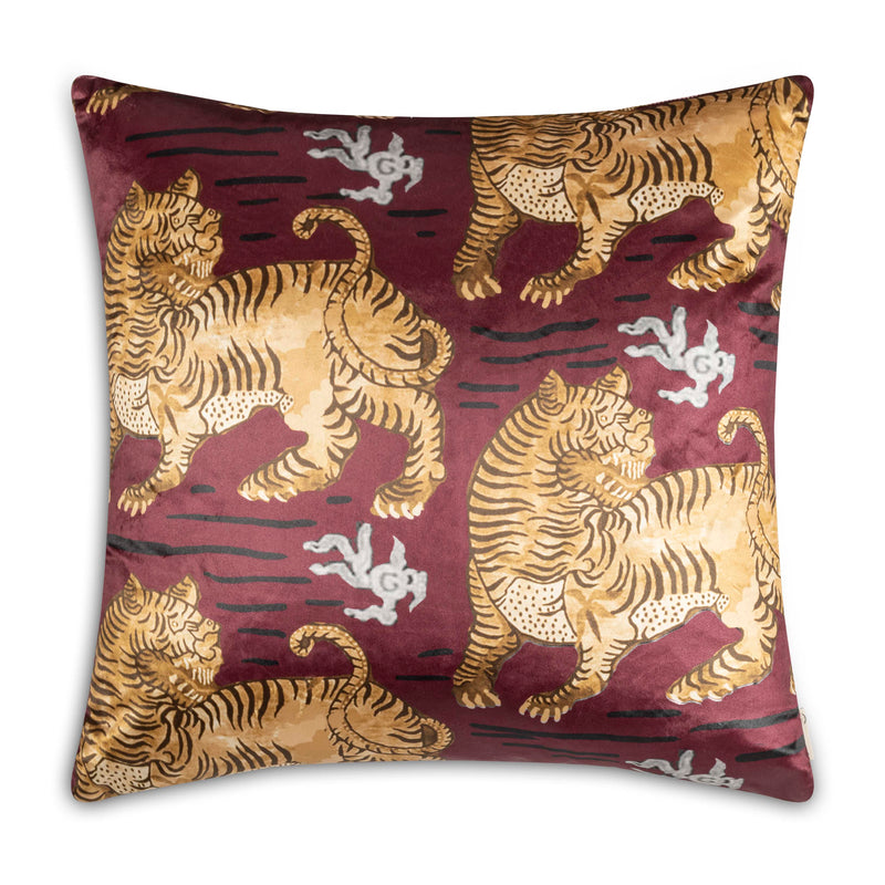 Castle Hill Bali Red Tiger Pillow