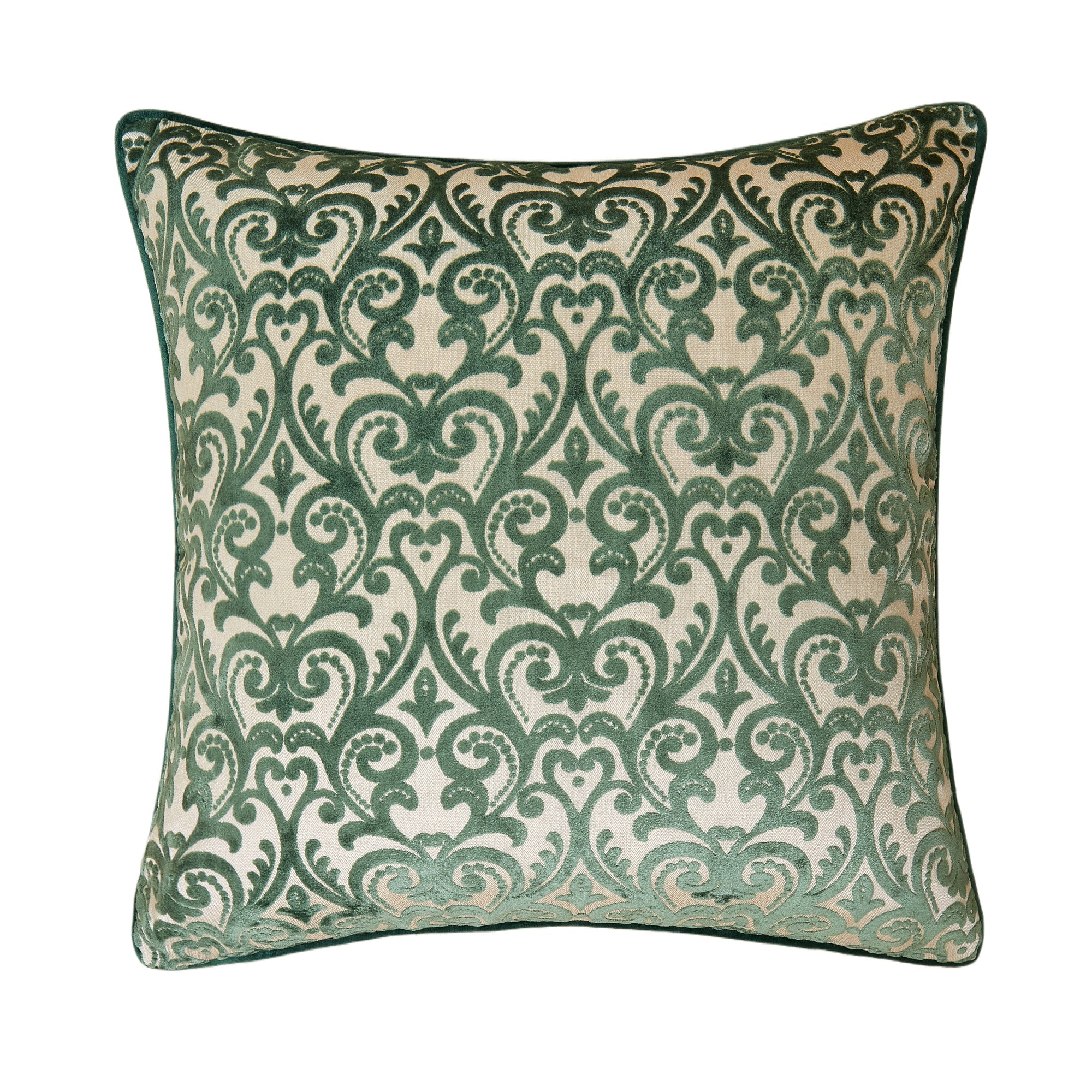 Teal Ikat Pillow