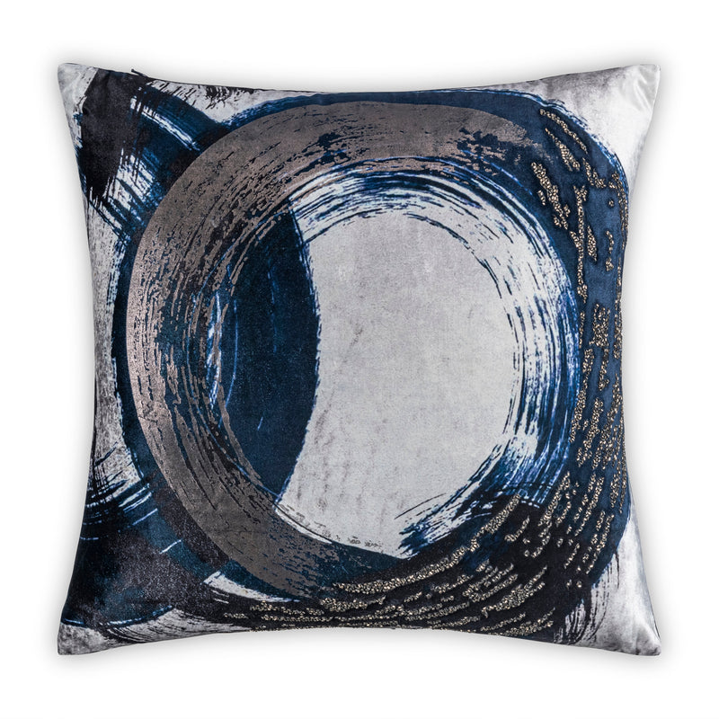 Fay Blue Digital Print Pillow
