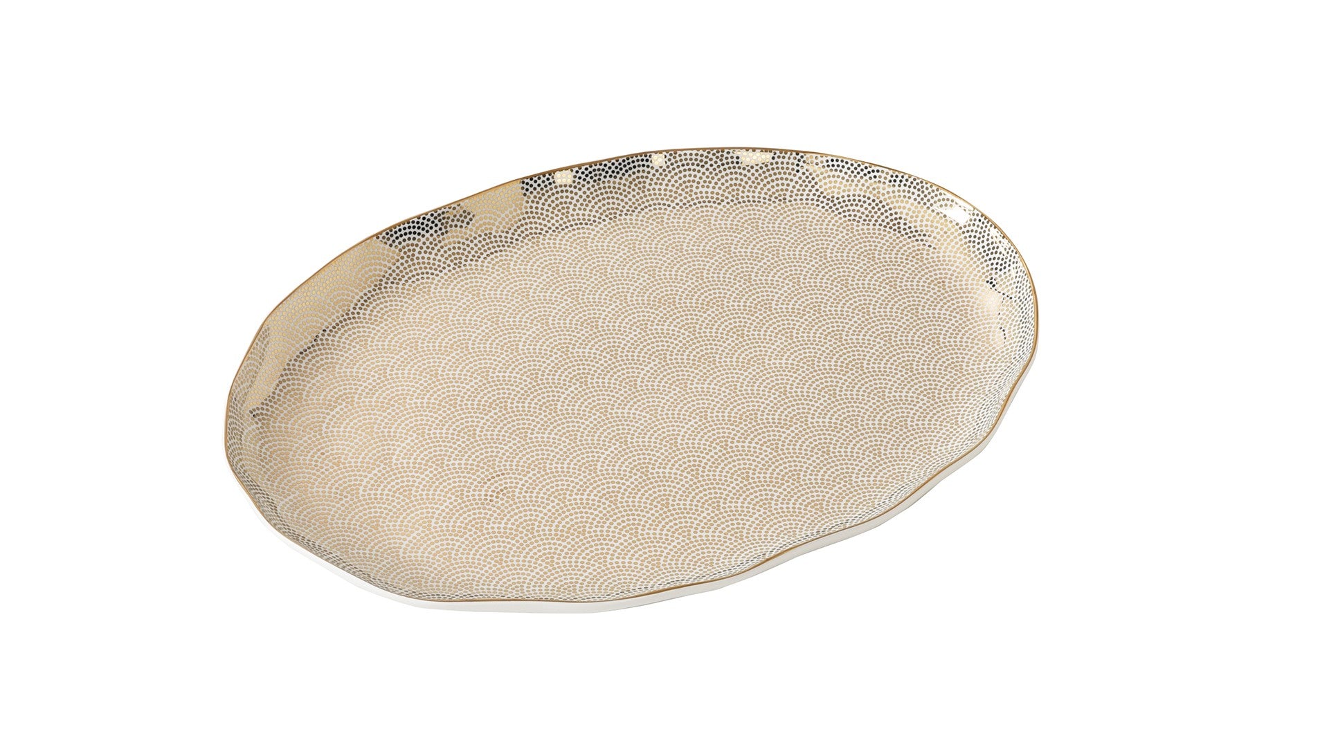 Sensu Gold Large Oval Platter