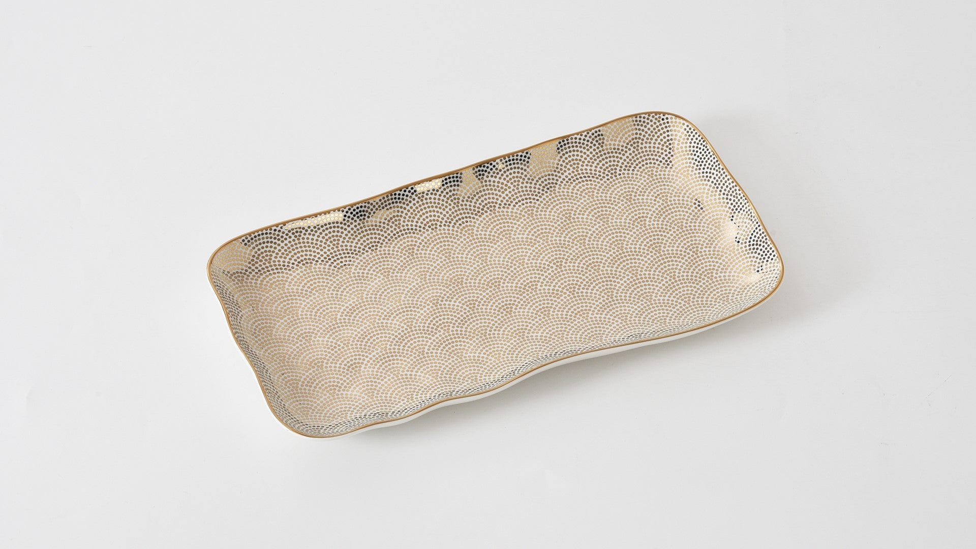 Sensu Gold Rectangular Tray