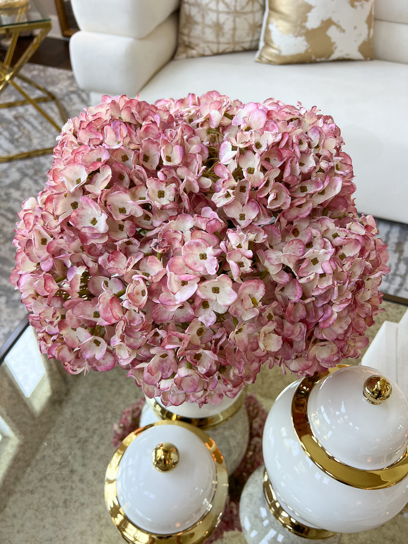 13" Two Tone Lavender Hydrangea Bundle