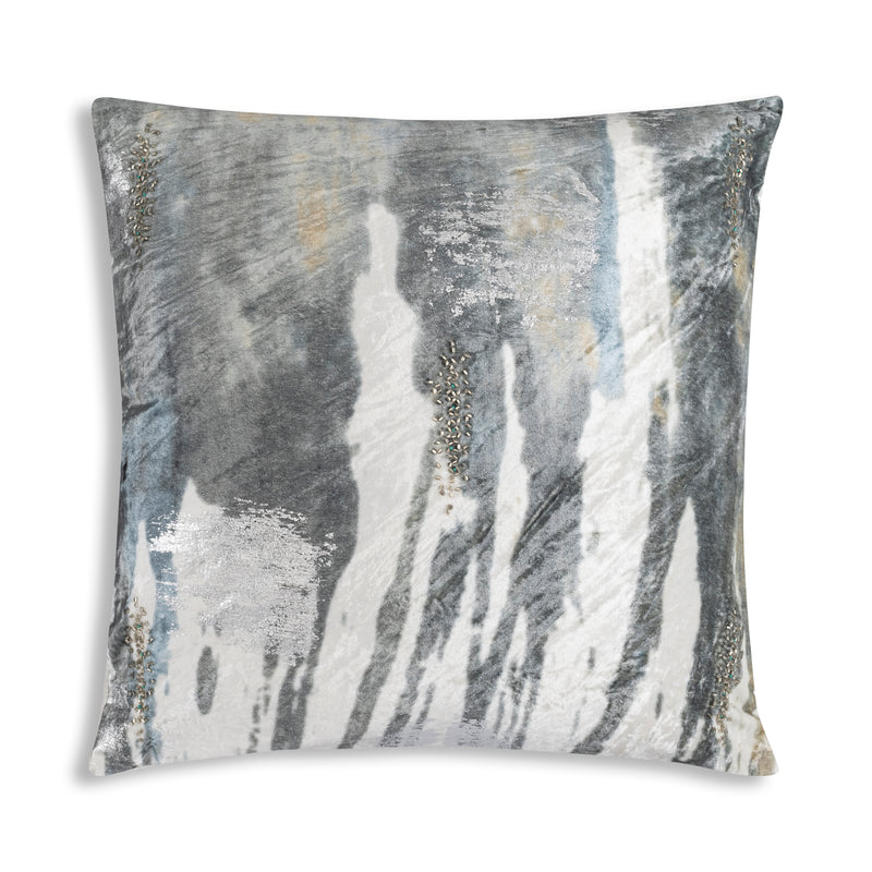 Islay Blue Velvet Pillow