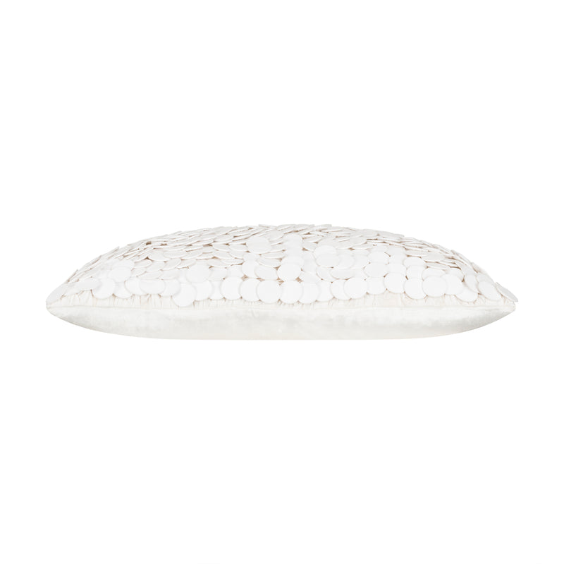 Islay White Disc Pillow