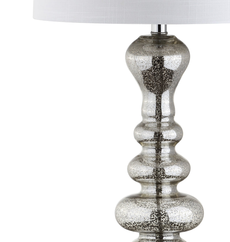 Mara 35" Curved Glass LED Table Lamp
