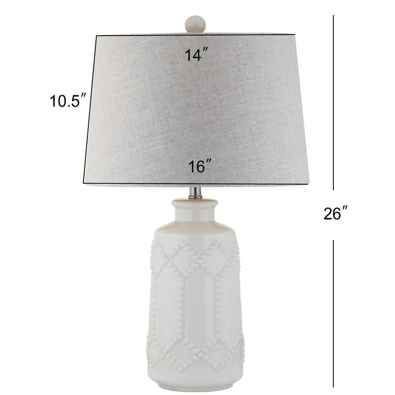Ceramic Detailed Table Lamp