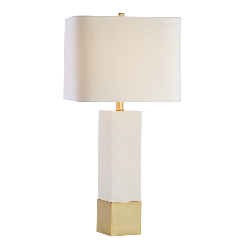 Tina 29" Metal/Marble LED Table Lamp