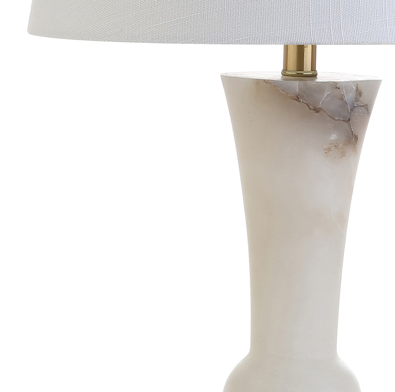 Elisa 23" Alabaster LED Table Lamp