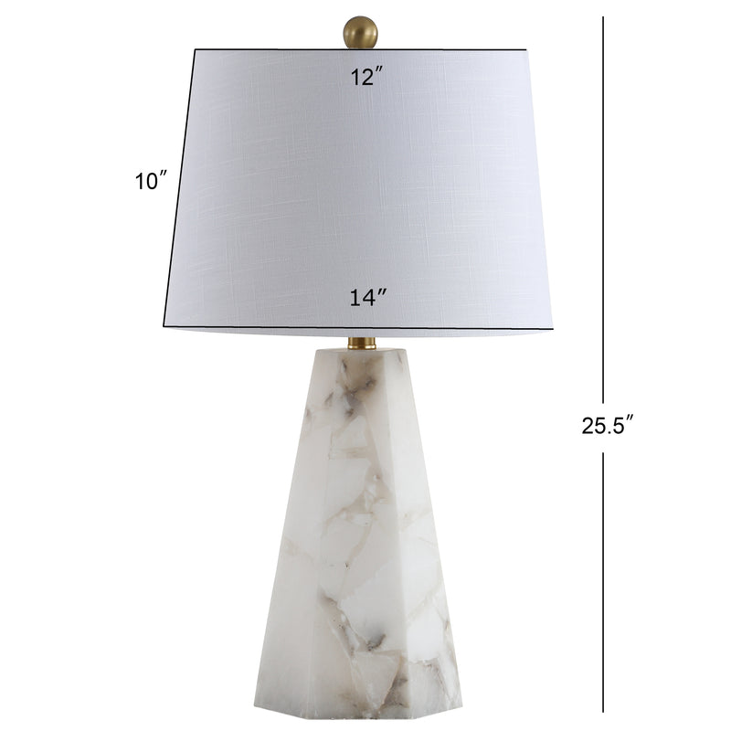Alabaster LED Table Lamp