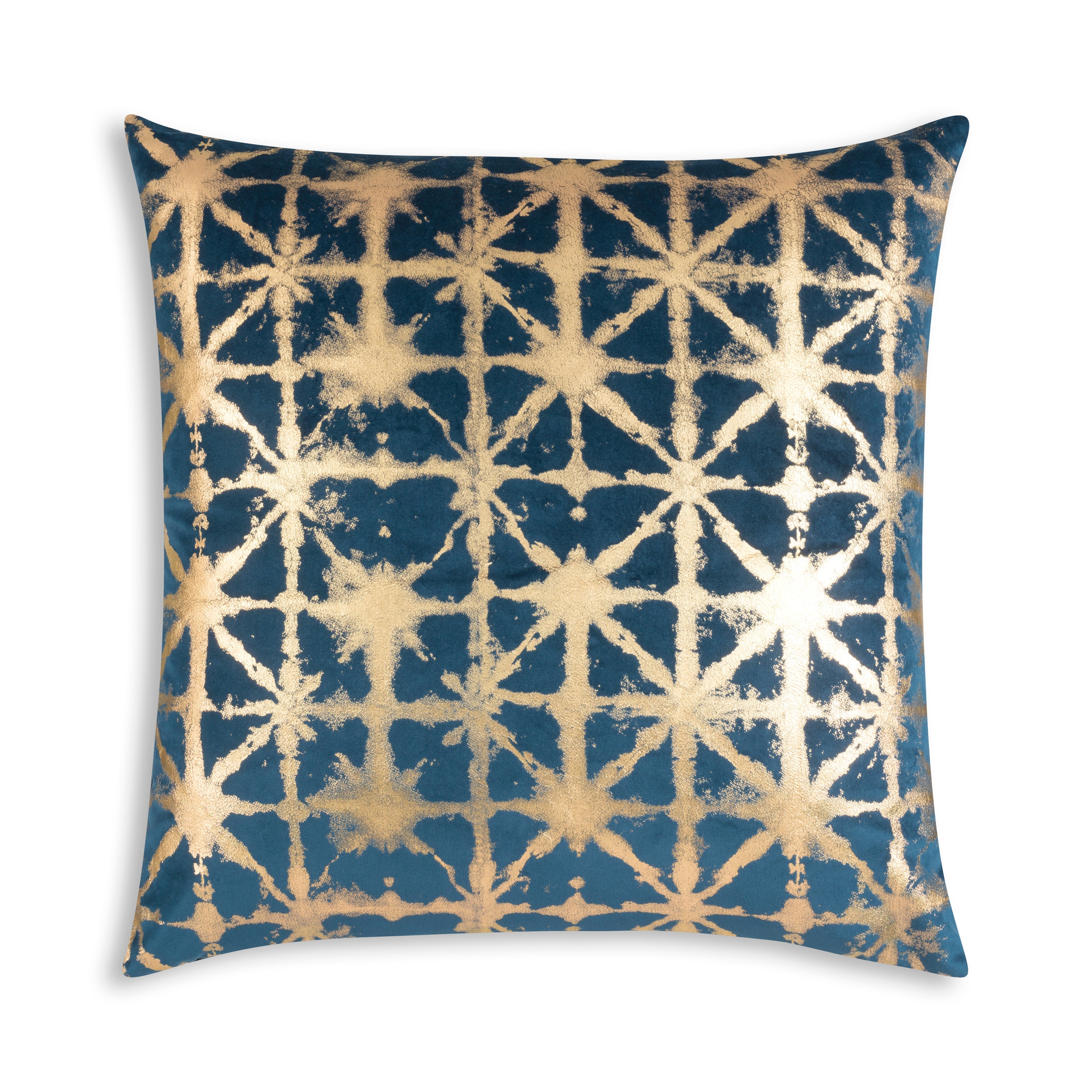 Kora Navy Velvet Pillow