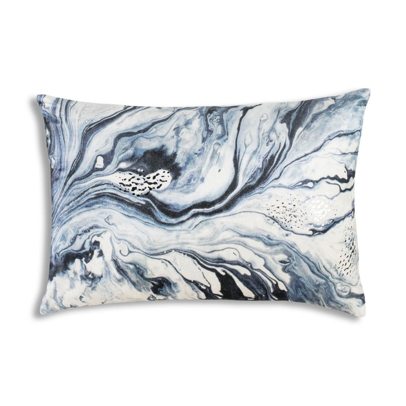 Lapis Blue Lumbar Pillow