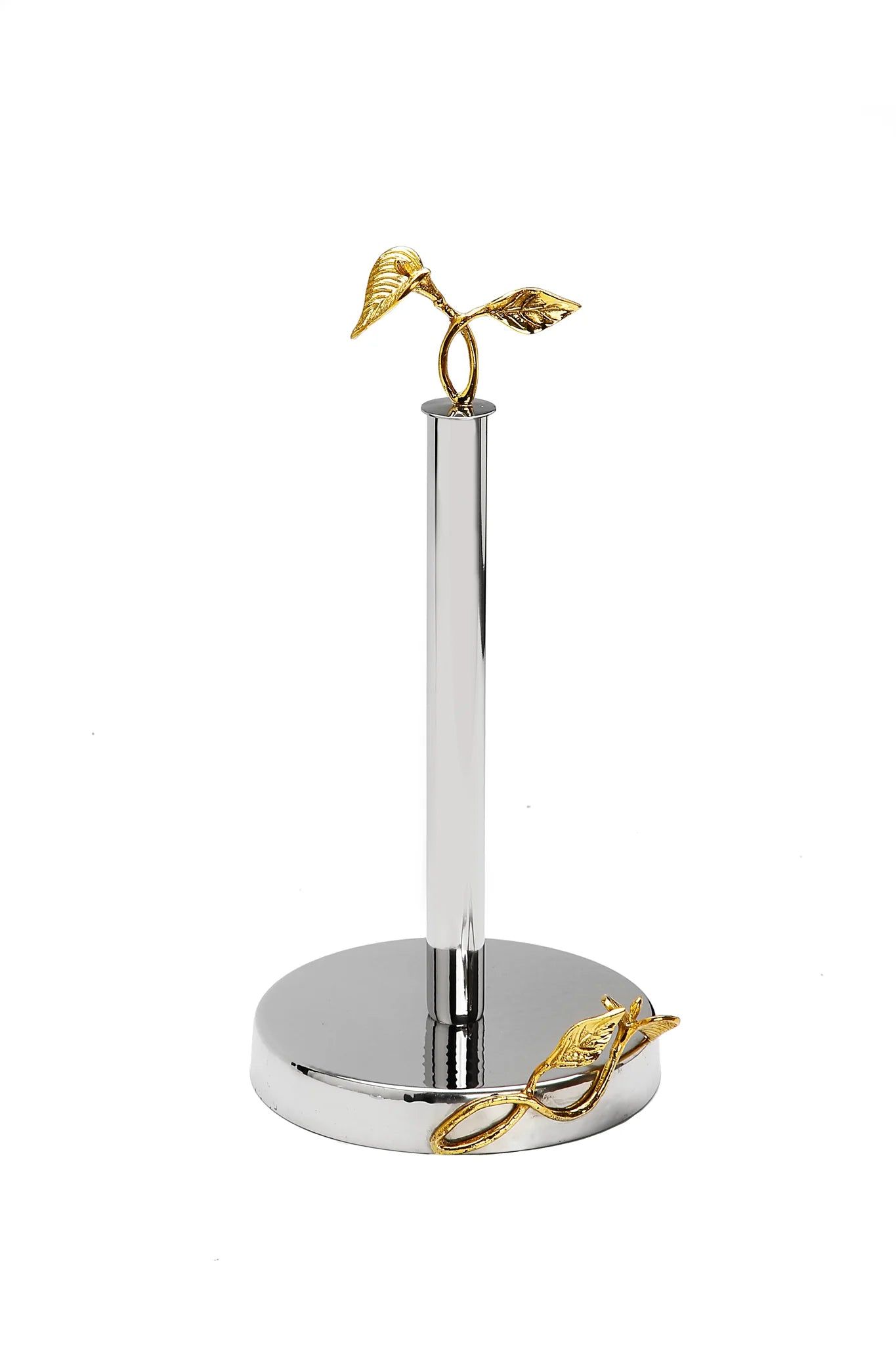 Gold Leaf Detailed Paper Towel Holder (2 Sizes)