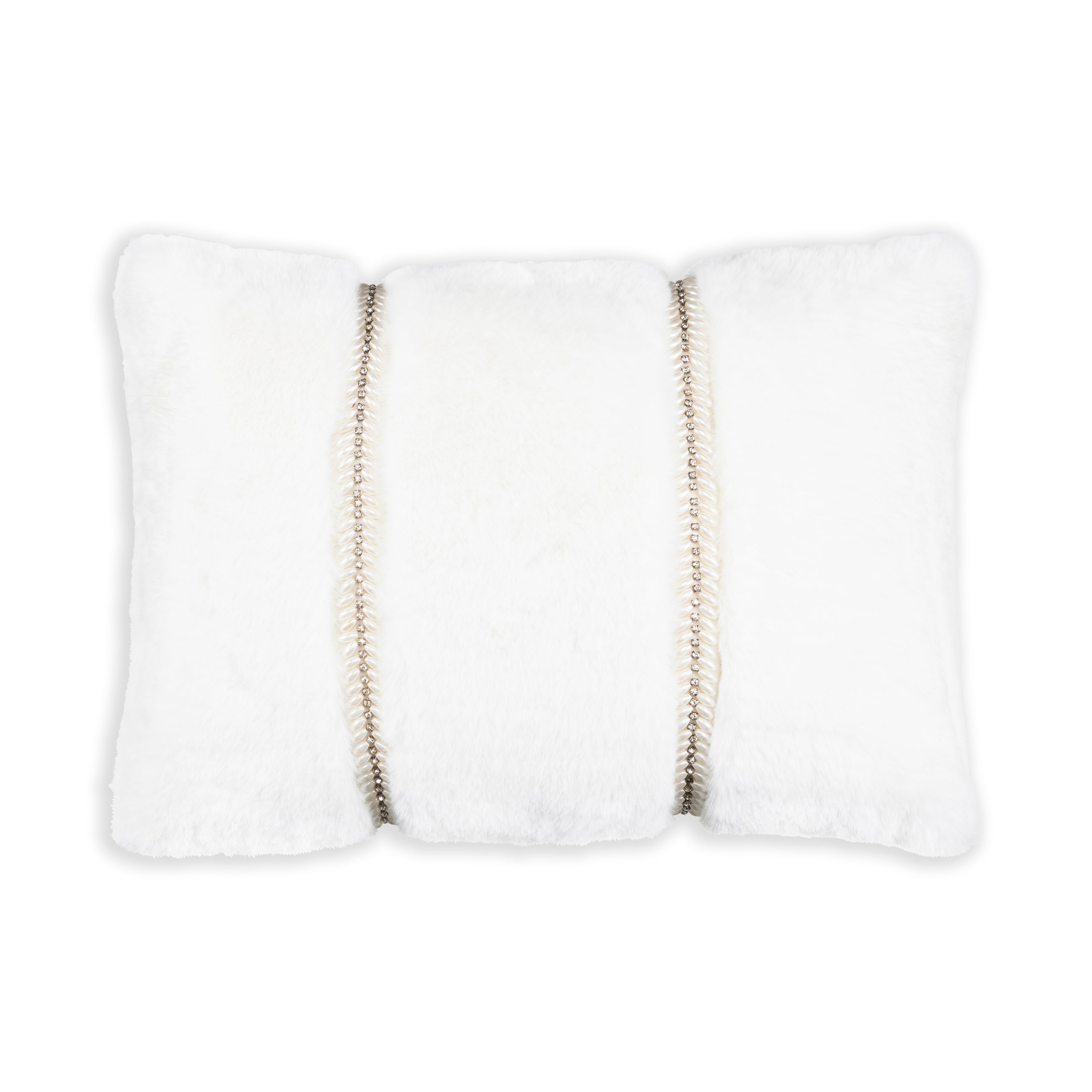 Lux Faux Fur Lumbar Pillow