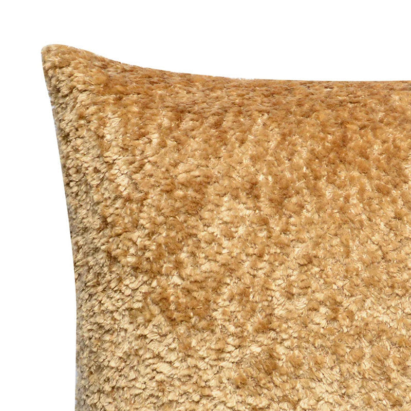 Maya Textured Mustard Pillow