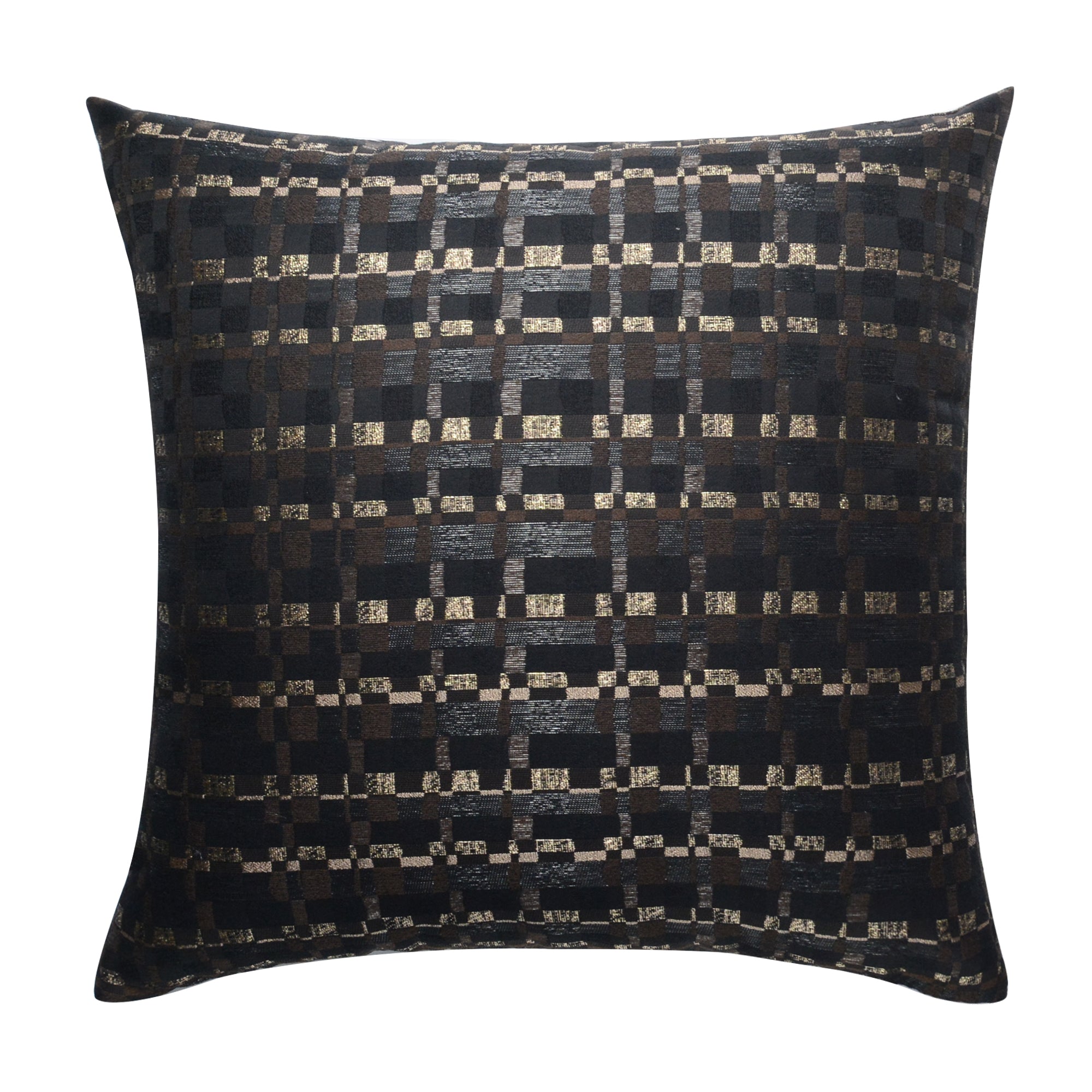 Onyx Geometric Pillow