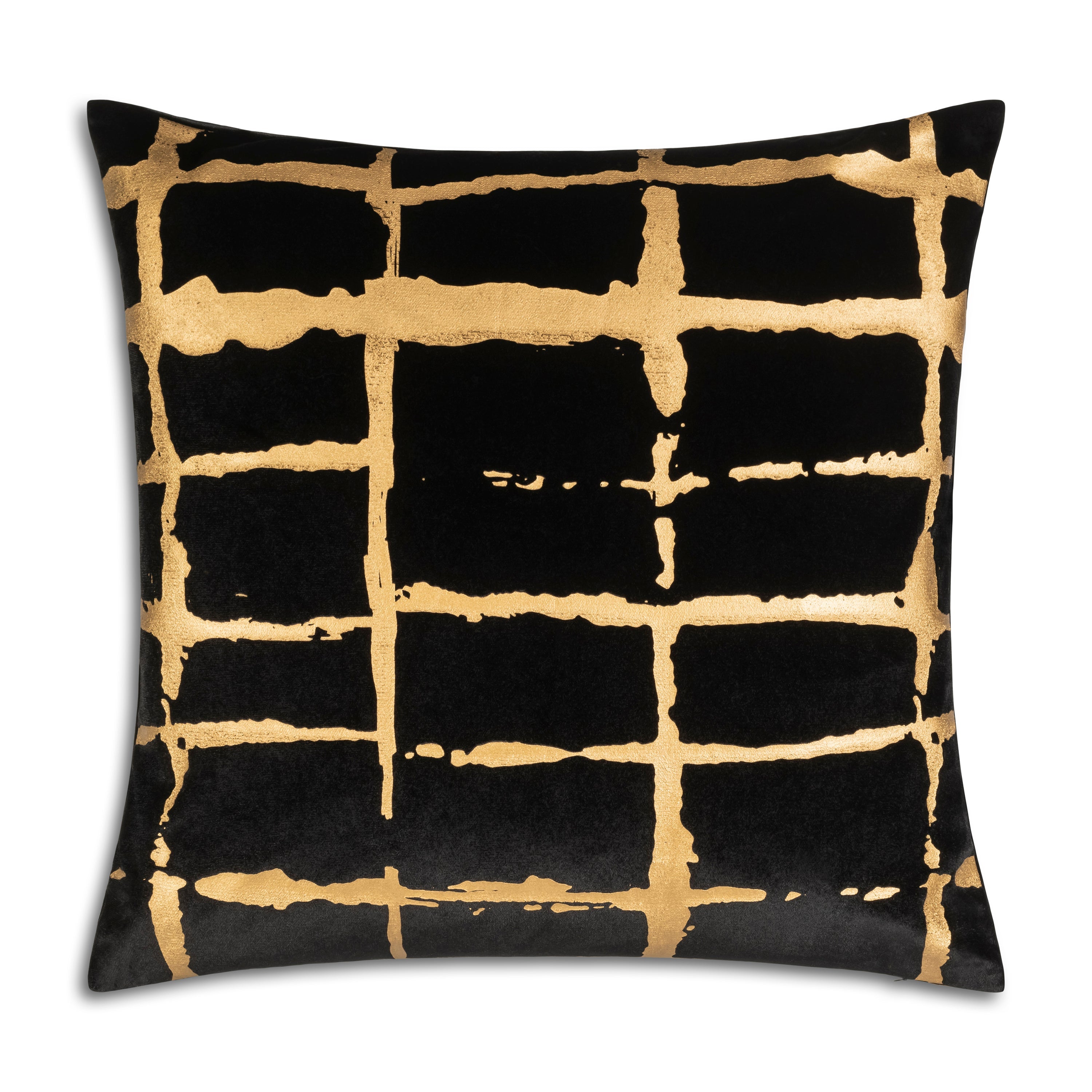 Oslo Black and Gold Pillow